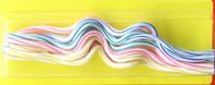 10 Pcs Colorful Twisted Long Skinny Birthday Candles Disposable Unscented