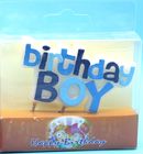 Birthday Boy Shaped Birthday Candles Personalized Gift Smokeless